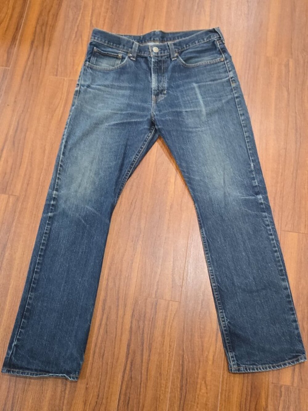 Bullhead Gravels Slim Straight Mens Jeans 34x28 Medium Wash Denim Y2K